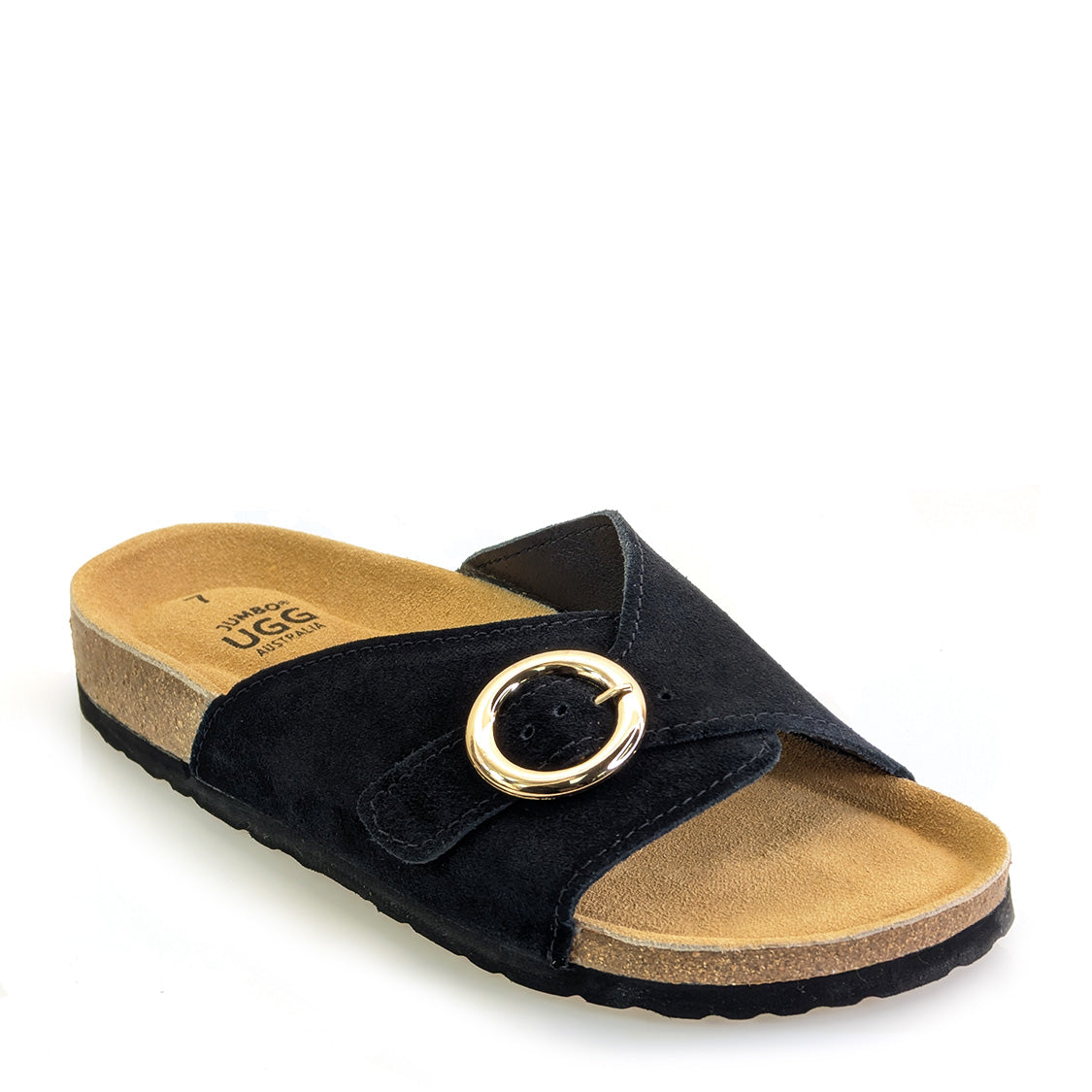 Marina Sandal Black – black leather summer sandal