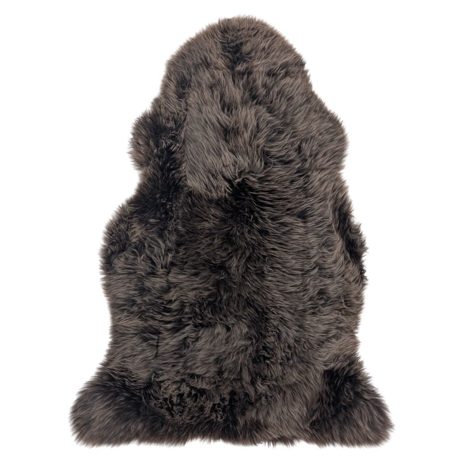 Medium- Single Long Wool Sheepskin Rug