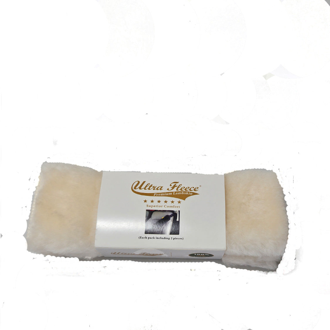 Sheepskin Seat Belt Covers