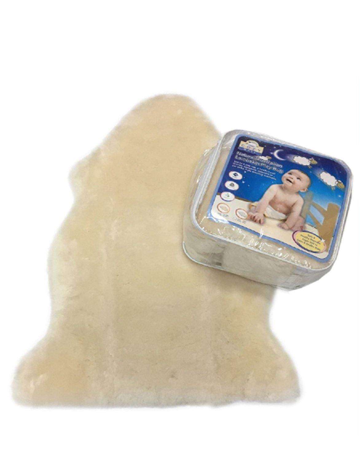 Premium Grade Australian Lambskin Baby Rug