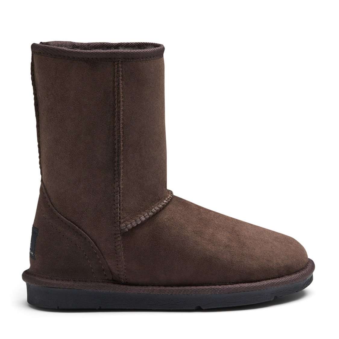 Ladies Sheepskin Scuffs in Chocolate Brown - Australian Made