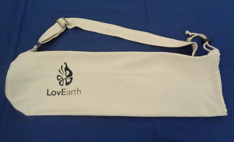 LovEarth Ochre Travel Yoga Mat (with bag)