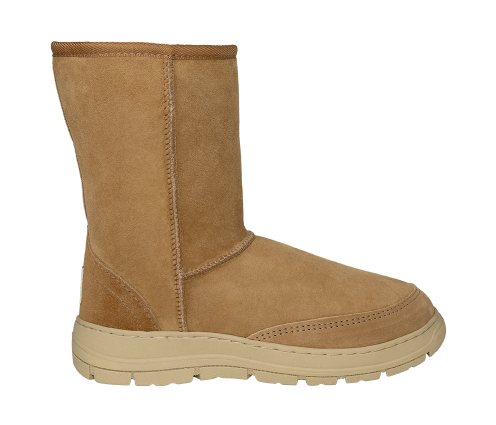 Short Terrain UGG boot – tread outsole close up