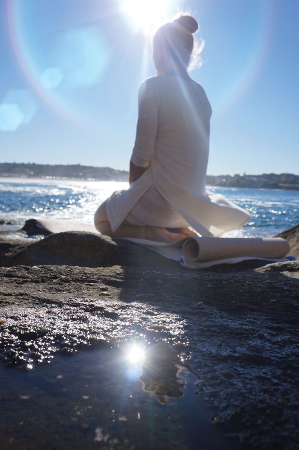 LovEarth Ochre Travel Yoga Mat (with bag)