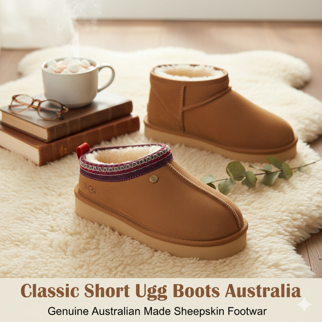 Classic Short Ugg Boots Australia – Genuine Australian Made Sheepskin Footwear