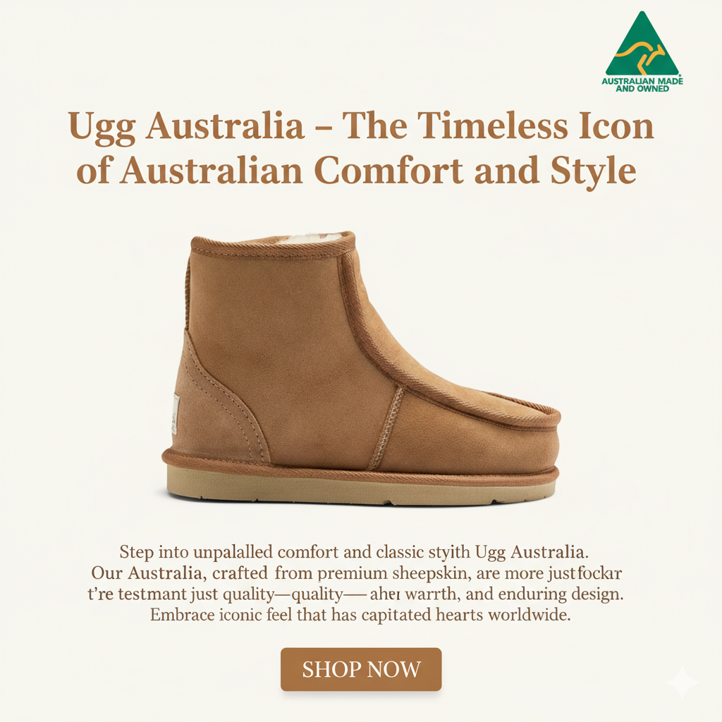 Ugg Australia sheepskin boots collection – classic comfort and style