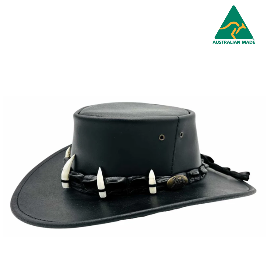 Jacaru 110 Croc Hunter Hat – Leather Outback Hat Australia – Ugg