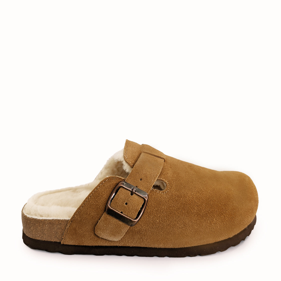 Men’s Billie UGG sandal – neutral suede strap