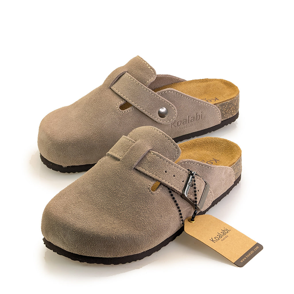 Ugg Australia Toupe Suede Clogs hotsell