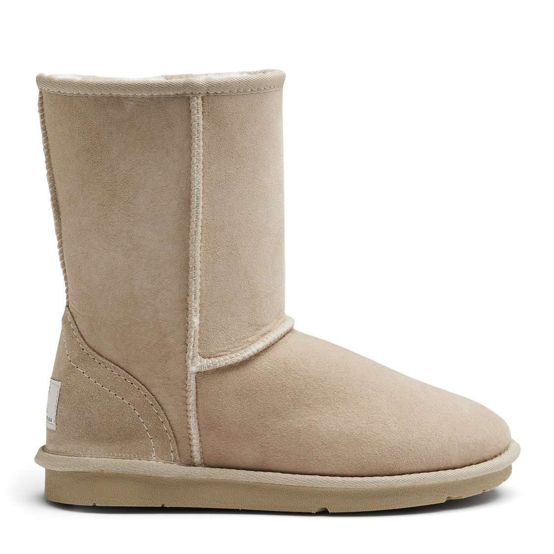 Ladies Sheepskin Scuffs in Sand - Australian Made