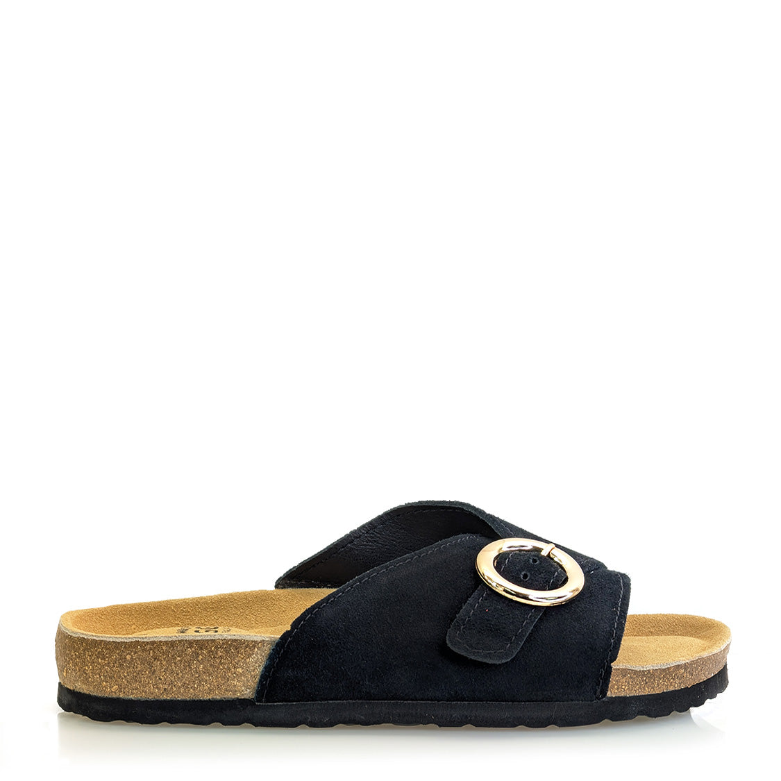 Marina Sandal Black – black leather summer sandal