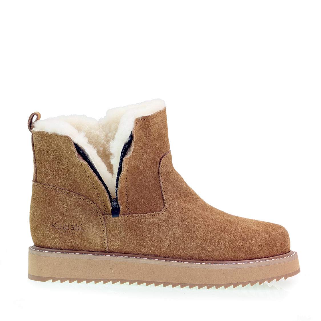 Rye UGG boot – interior sheepskin lining visible