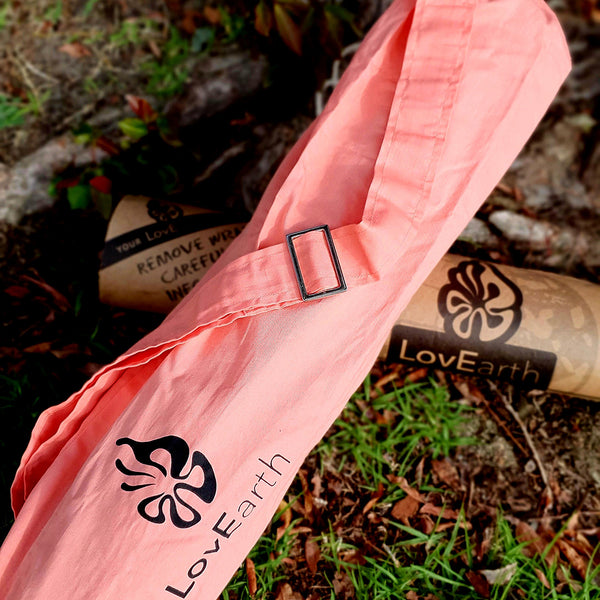 LovEarth Ochre Studio Yoga Mat (with bag)