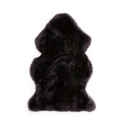 Quad Long Wool Sheepskin Rug