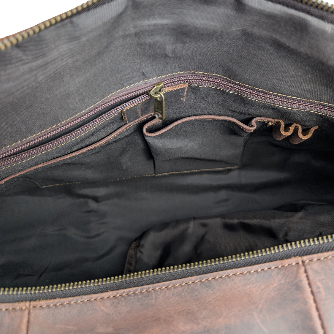 Leather Duffle Bag