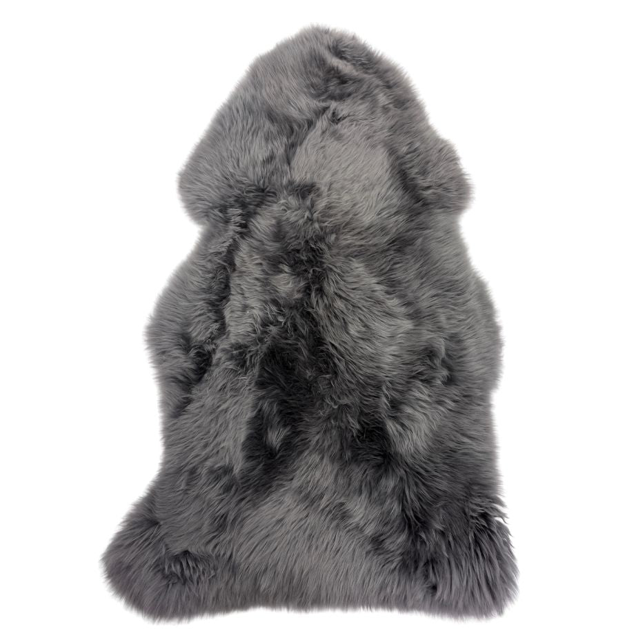 Medium- Single Long Wool Sheepskin Rug