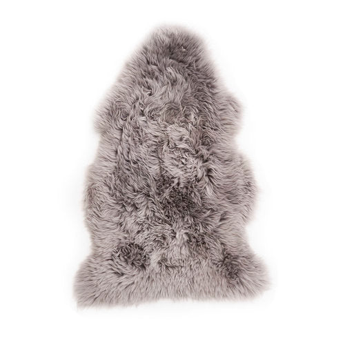 Quad Long Wool Sheepskin Rug