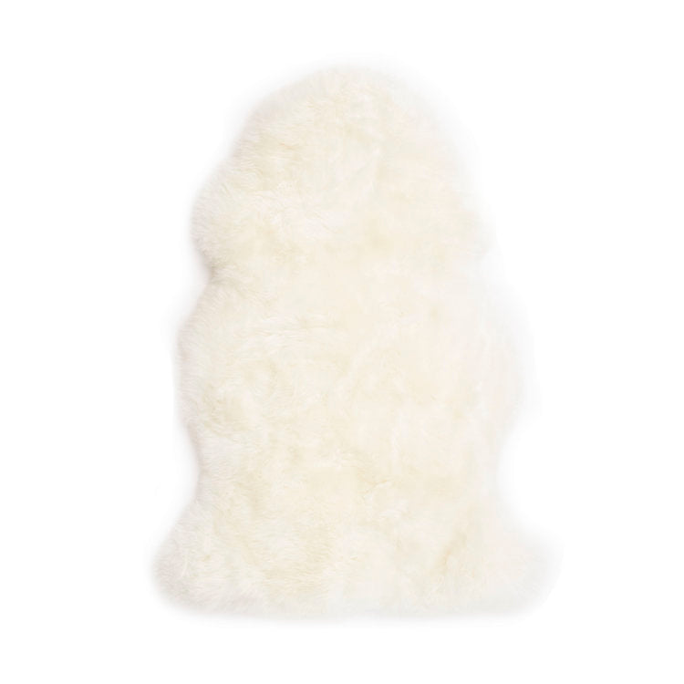 Small - Single Long Wool Sheepskin Rug