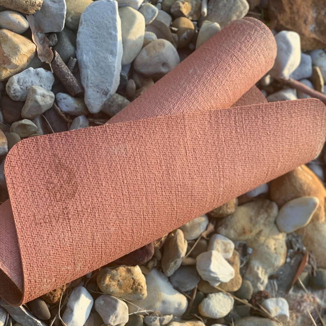 LovEarth Ochre Travel Yoga Mat (without bag)